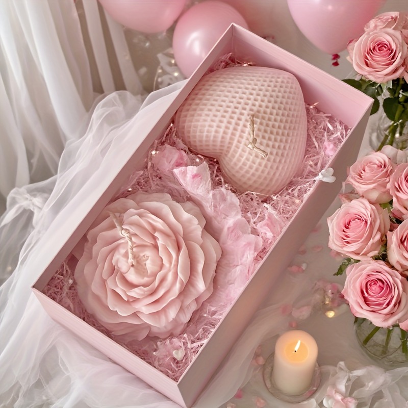 แม่พิมพ์ซิลิโคนรูปหัวใจลายดอกโ - Bath Bomb Mold บทวิจารณ์และราคา