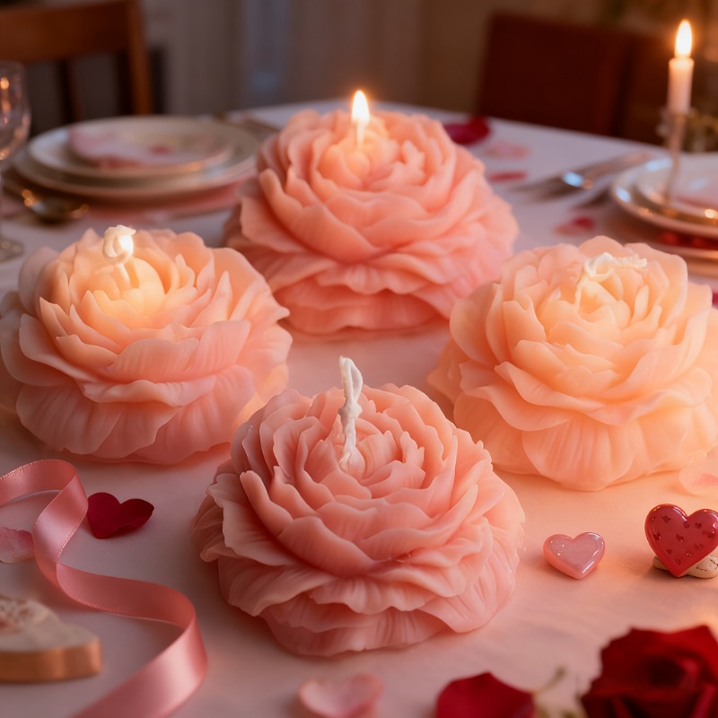 แม่พิมพ์ซิลิโคนรูปหัวใจลายดอกโ - Bath Bomb Mold บทวิจารณ์และราคา