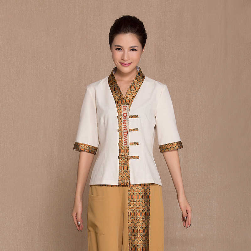 ชุดนวดสปาสไตล์ไทย เสื้อ+กางเกง - Spa Wellness Salon บทวิจารณ์และราคา