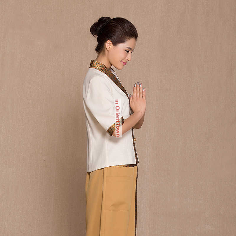 ชุดนวดสปาสไตล์ไทย เสื้อ+กางเกง - Spa Wellness Salon บทวิจารณ์และราคา