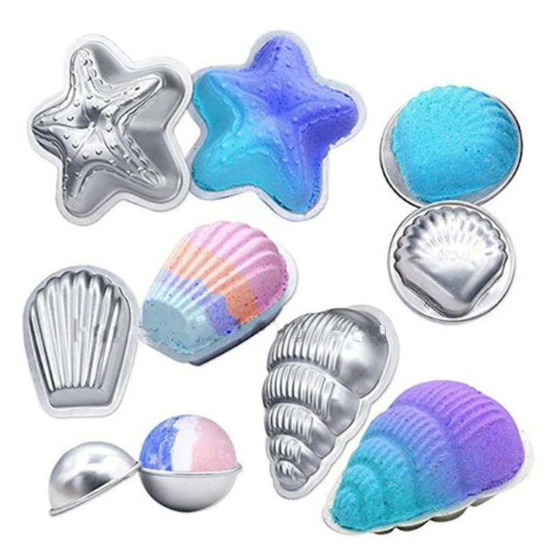 1 คู่ระเบิดแม่พิมพ์อลูมิเนียมเ - Bath Bomb Mold บทวิจารณ์และราคา