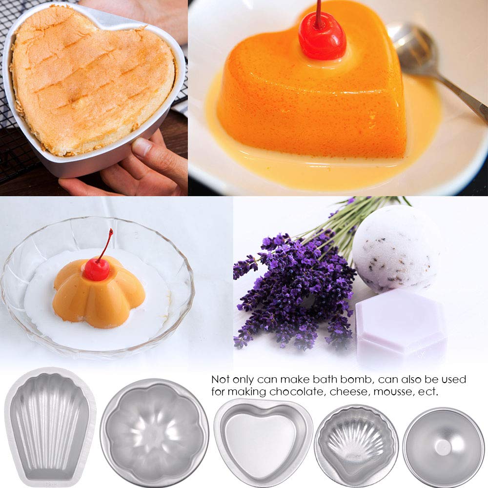 โลหะ Bath Bomb ชุดแม่พิมพ์ Fiz - Bath Bomb Mold บทวิจารณ์และราคา