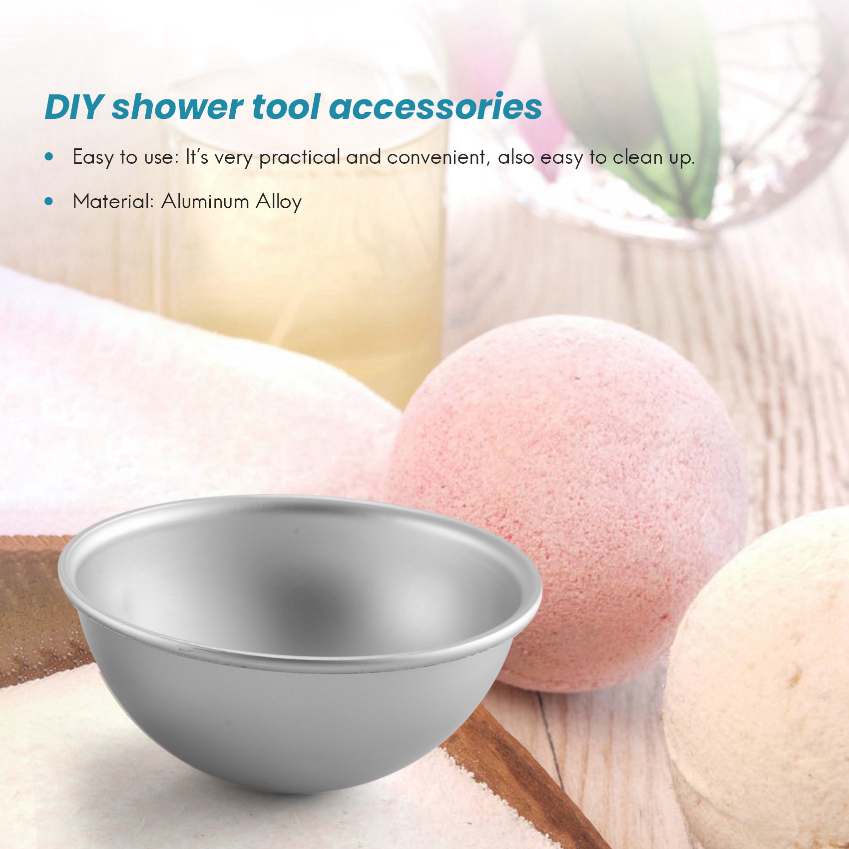 B23B ชุดแม่พิมพ์อาบน้ำ 30 ชิ้น - Bath Bomb Mold บทวิจารณ์และราคา