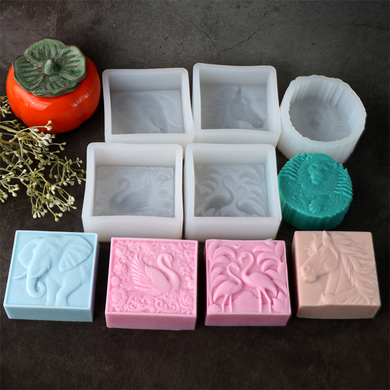 3D สแควร์สัตว์ Horsehead ช้างซ - Bath Bomb Mold บทวิจารณ์และราคา