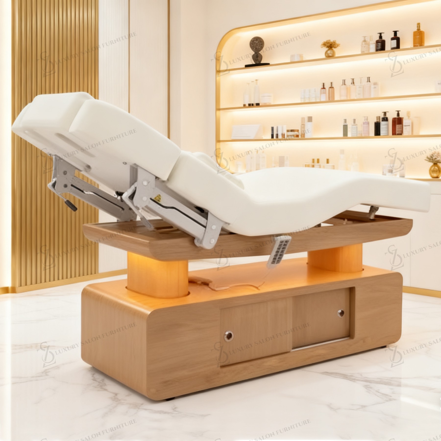 เตียงเสริมความงามไฟฟ้าอเนกประส - Spa Wellness Salon บทวิจารณ์และราคา