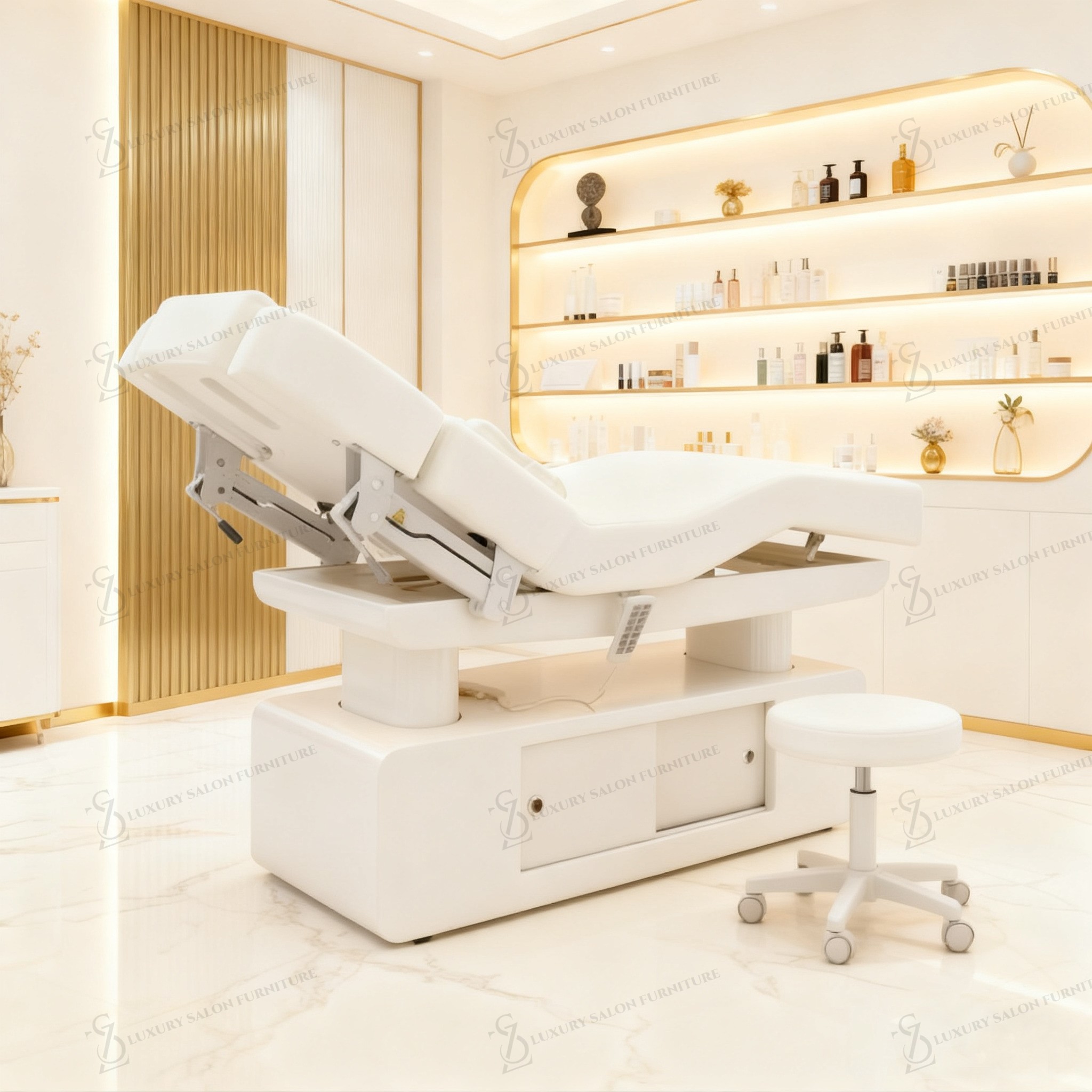 เตียงเสริมความงามไฟฟ้าอเนกประส - Spa Wellness Salon บทวิจารณ์และราคา